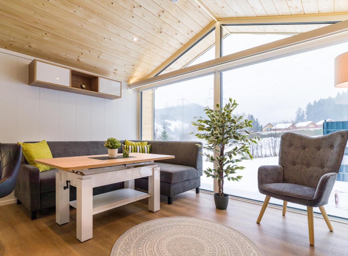 Chalet Stuhleckblick-Ferienhaus Direkt An Der Piste Und Mit Eigener Sauna Spital am Semmering Exterior photo