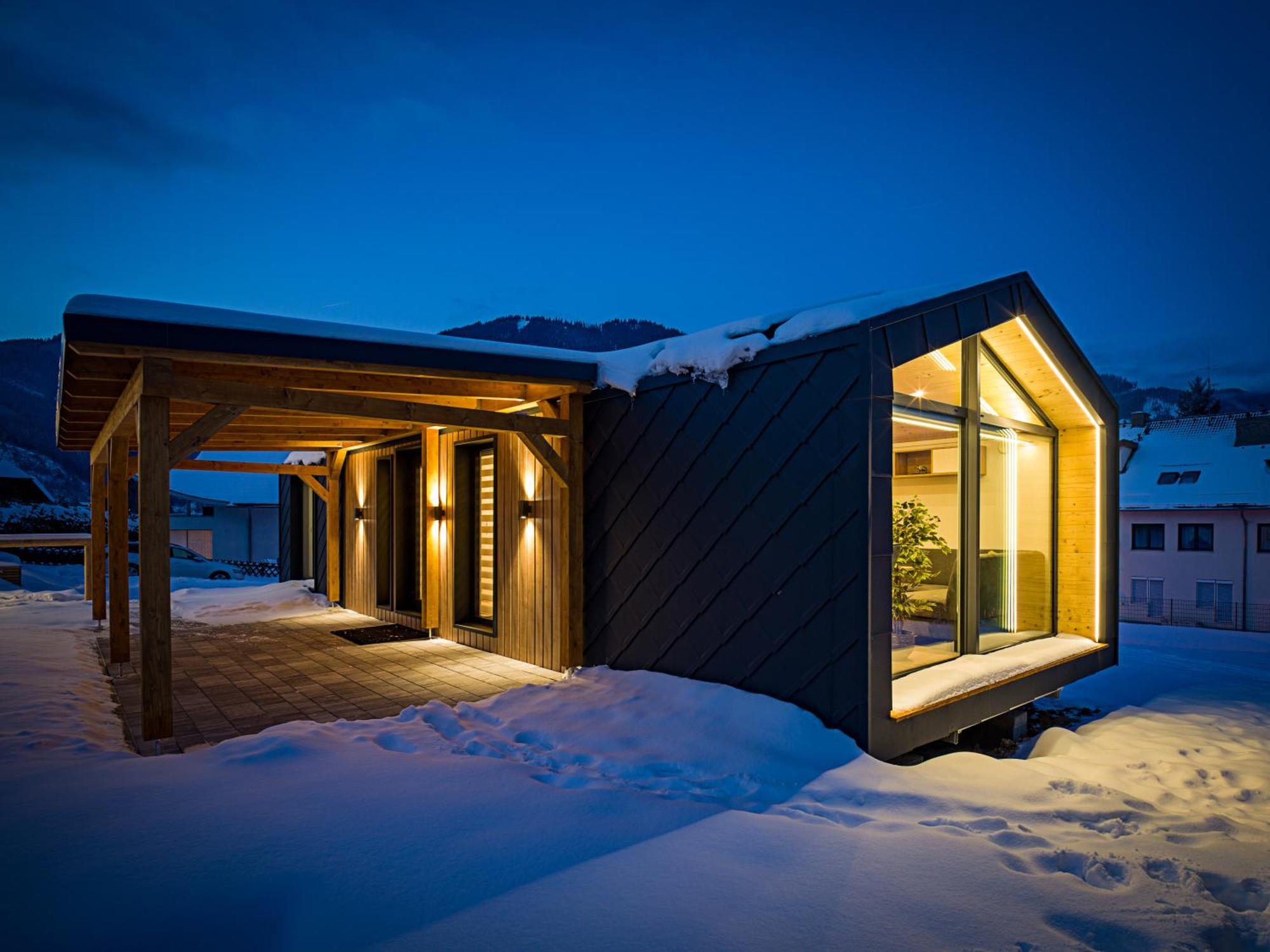 Chalet Stuhleckblick-Ferienhaus Direkt An Der Piste Und Mit Eigener Sauna Spital am Semmering Exterior photo
